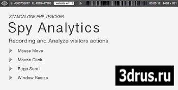 CodeCanyon - Spy Analytics Standalone v1.2 - User Actions Recorder