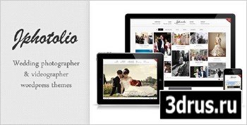 ThemeForest - JPhotolio: Responsive Wedding Photography WP Theme v4.3.0