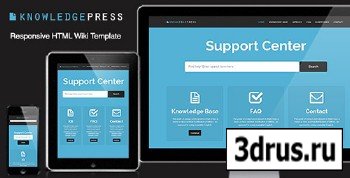 ThemeForest - Responsive Knowledge Base & FAQ HTML Template - RIP