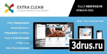 ThemeForest - Extra Clean - Responsive HTML5 Template - RIP