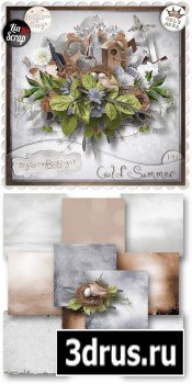 Scrap Set - Cold Summer PNG and JPG FIles