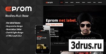 ThemeForest - EPROM v1.1.0 - WordPress Music Theme