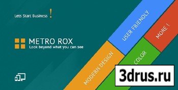 ThemeForest - Metro Rox HTML5 Joomla Metro Multipurpose Template - FULL