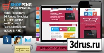 ThemeForest - iShopping : Responsive E-mail Templates - RIP
