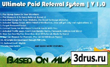 CodeCanyon - Ultimate Paid Referral System v1.0.2