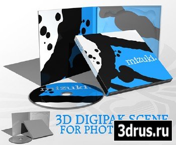 PSD Source - 3D Digipak