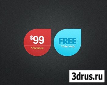 PSD Web Design - Price Tag Source