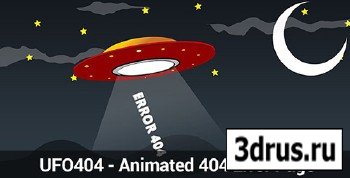 ThemeForest - UFO 404 - Animated 404 Page - RIP