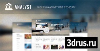 ThemeForest - Analyst - Business & Agency HTML5 Template - RIP