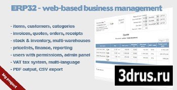 CodeCanyon - ERP32 v1.1.2 - web based business management software