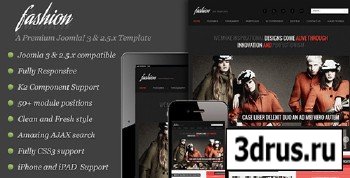 ThemeForest - Fashion v1.1 - Responsive Joomla Template