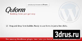 CodeCanyon - Quform - WordPress Form Builder v1.4.3 - (Update)