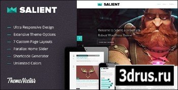 ThemeForest - Salient - Responsive Portfolio & Blog Theme v1.4.2