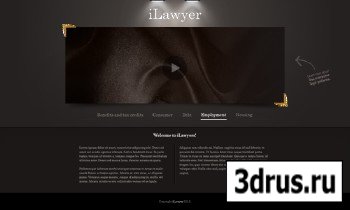 PSD Web Template - Lawyers Homepage