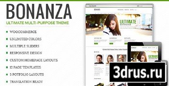 ThemeForest - Bonanza v1.0 - Responsive Multi-Purpose WordPress Theme