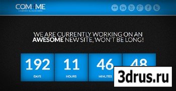 WebDesignTunes - COM4ME - Our First Responsive WordPress & HTML5 Theme Released