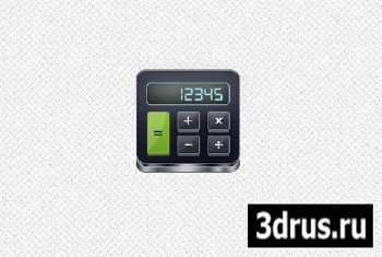 Calculator PSD Source Icon