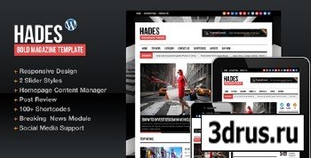 ThemeForest - Hades v1.6.3 - Bold Magazine Newspaper Template