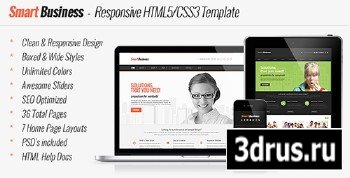 ThemeForest - Smart Business - Responsive HTML5 Template - RIP