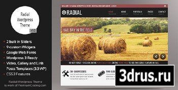ThemeForest - Radial v1.07 - Creative Blog & Portfolio Wordpress Theme