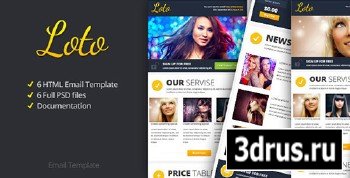 ThemeForest - Loto Email Template - FULL