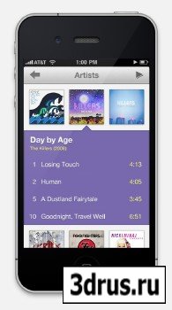 PSD Source - Smartphone Music App