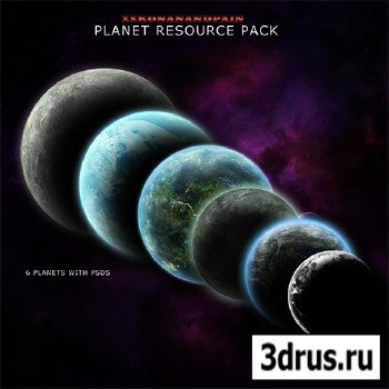 PSD Source Clipart - Planet Resource