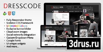 ThemeForest - Dresscode - Responsive osCommerce Theme - FULL