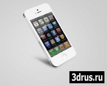 PSD Source - Beautiful iPhone 5 Mockup