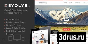ThemeForest - Evolve - Responsive HTML Template