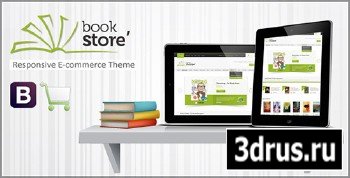 ThemeForest - Book Store Responsive Ecommerce HTML5 Theme - RIP