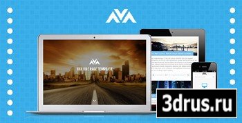 ThemeForest - Ava Responsive One Page Template - RIP