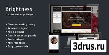 ThemeForest - Brightness - One Page Template - RIP
