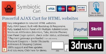 CodeCanyon - AJAX Cart for HTML websites with Orders & Invoices v1.1