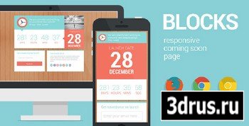 ThemeForest - Blocks - Responsive Coming Soon page - RIP