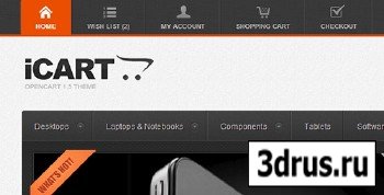 ThemeForest - iCart Template for OpenCart 1.5