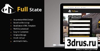 ThemeForest - Full State - Responsive and Bootstrap Real State - RIP