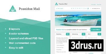 ThemeForest - Poseidon Mail - RIP