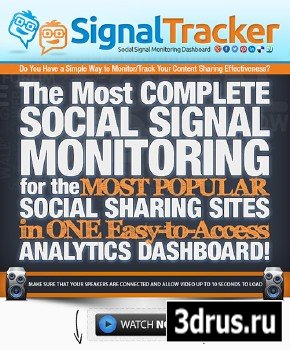 WP SignalTracker - The Ultimate Social Signal Monitoring + Analytics Dashboard...Inside Wordpress! - v1.2