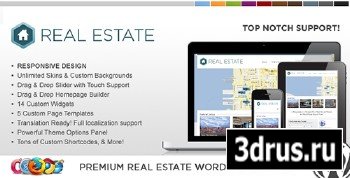 ThemeForest - WP Pro Real Estate 3 v1.4.5 - Responsive WordPress Theme