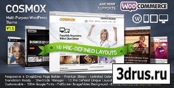 ThemeForest - COSMOX v1.4.0 - Multipurpose WordPress Theme