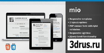 ThemeForest - MIO HTML Template - RIP