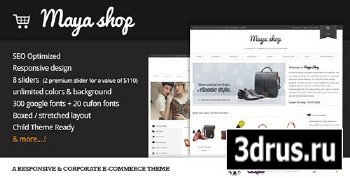 ThemeForest - MayaShop v2.0.0 - A Flexible Responsive e-Commerce Theme