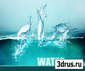 ABR Brushes - Water Splashes