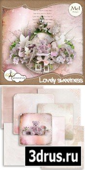 Scrap Set - Lovely Sweetness PNG and JPG Files