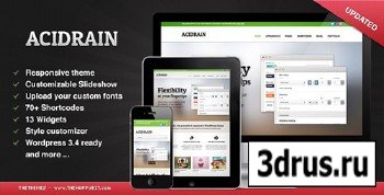 ThemeForest - AcidRain v1.0.1 - Theme For WordPress