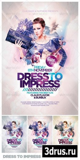 Dress To Impress Flyer Template - GraphicRiver