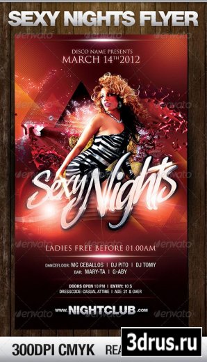 Sexy Nights Flyer - GraphicRiver