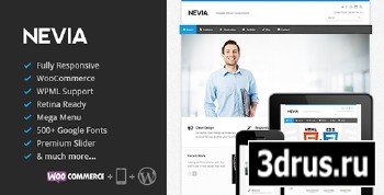 ThemeForest - Nevia v1.0.9 - Responsive Multi-Purpose WordPress Theme