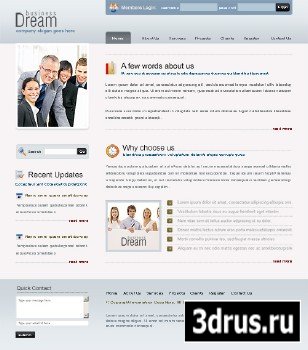 DreamTemplate - Dream Project Web Template - 6393